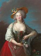 Elisabeth LouiseVigee Lebrun Princess Elisabeth of France oil on canvas
